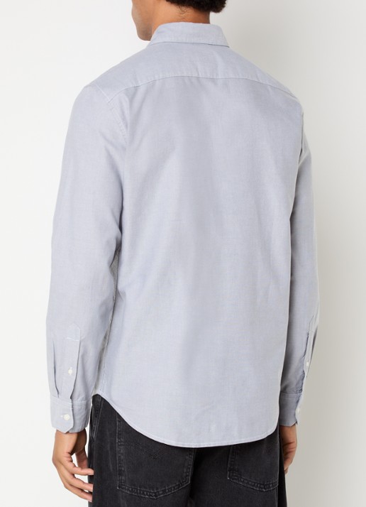 Levi's Regular fit overhemd met logo - achterkant 3 lichtgrijs