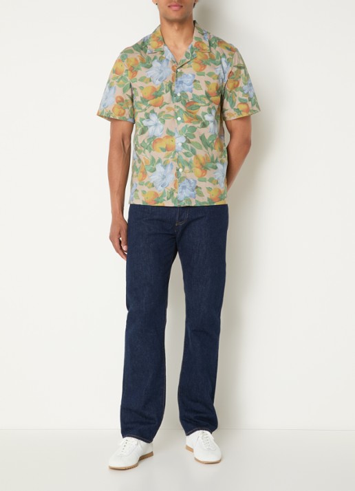 Levi's Regular fit overhemd met print - voorkant 2 beige