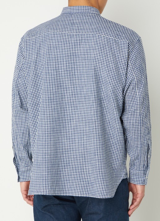 Levi's Regular fit overhemd met ruitdessin - achterkant 3 donkerblauw