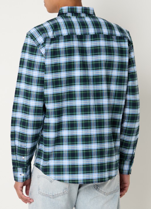 Levi's Regular fit overhemd met ruitdessin - achterkant groen