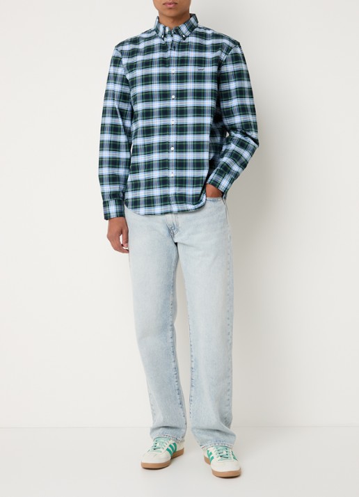 Levi's Regular fit overhemd met ruitdessin - voorkant 3 groen