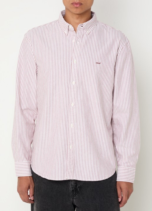 Levi's Regular fit overhemd met streepprint