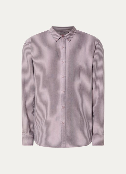 Levi's Regular fit overhemd met streepprint - voorkant 3 lichtroze