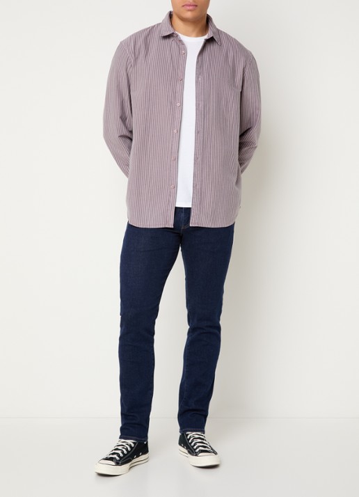 Levi's Regular fit overhemd met streepprint - voorkant 4 lichtroze