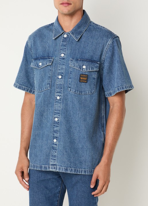 Levi's Regular fit overhemd van denim