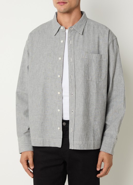 Levi's Regular fit overshirt met borstzak