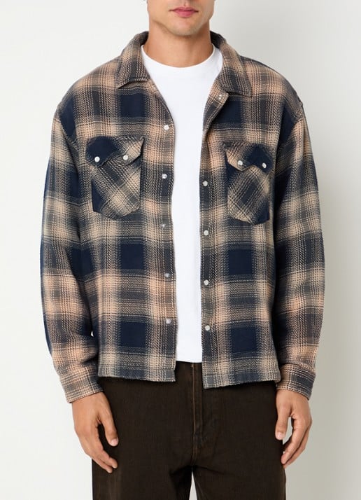 Levi's Regular fit overshirt met borstzak