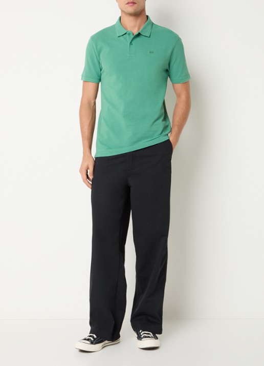 Levi's Regular fit polo met logo - voorkant 2 groen