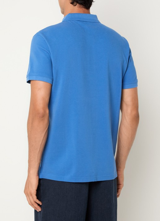 Levi's Regular fit polo met logo - achterkant 2 blauw
