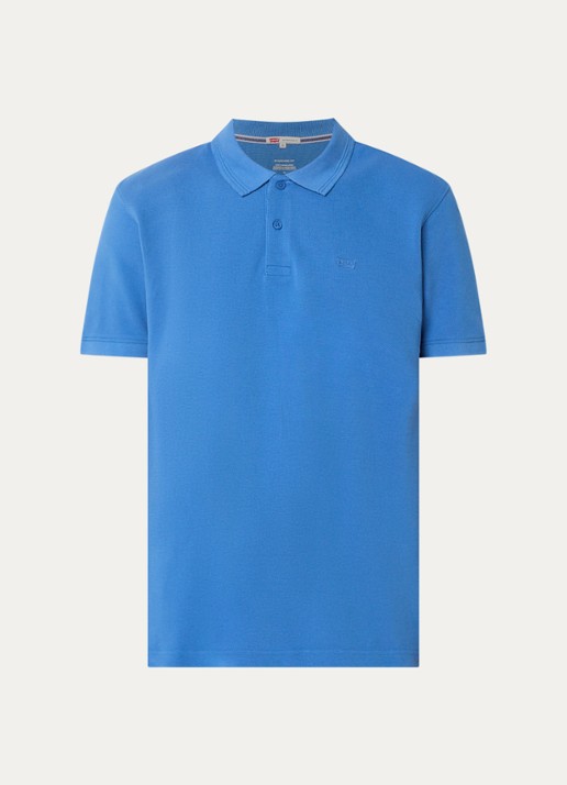 Levi's Regular fit polo met logo - voorkant 3 blauw