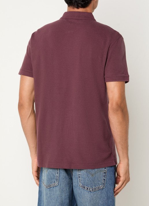 Levi's Regular fit polo met logo - achterkant 3 aubergine