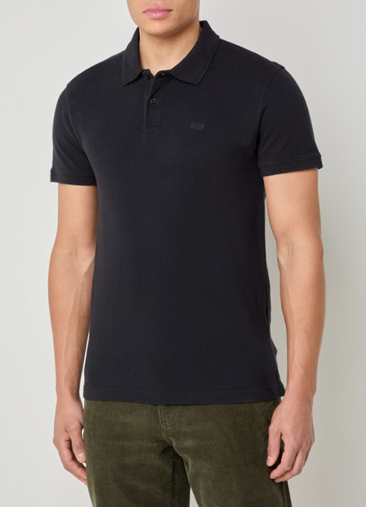 Levi's Regular fit polo met logoborduring