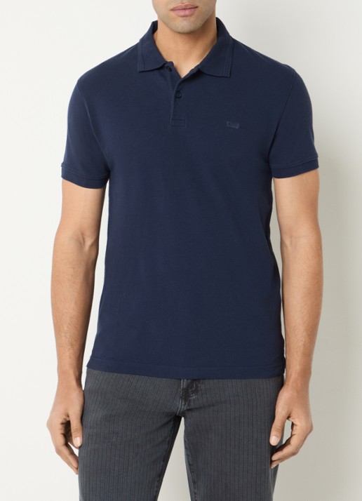 Levi's Regular fit polo met logoborduring