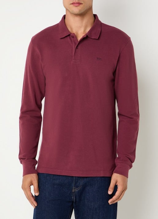 Levi's Regular fit polo met logoborduring
