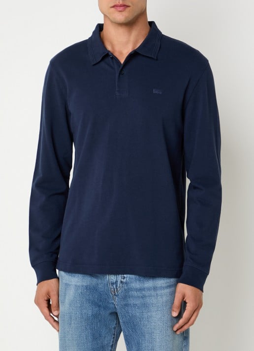 Levi's Regular fit polo met logoborduring