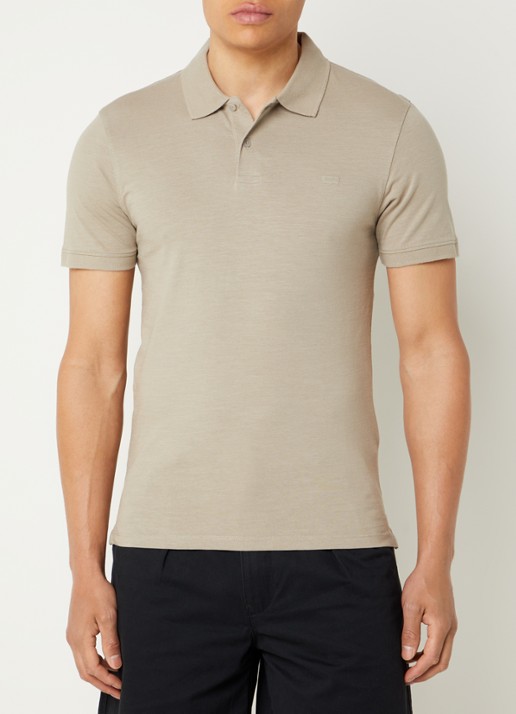 Levi's Regular fit polo met stretch