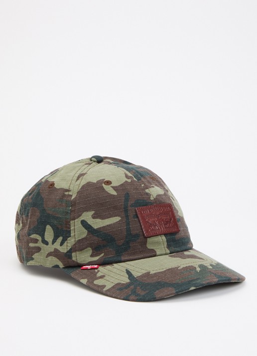 Levi's Relaxed Dad Heritage pet met logo