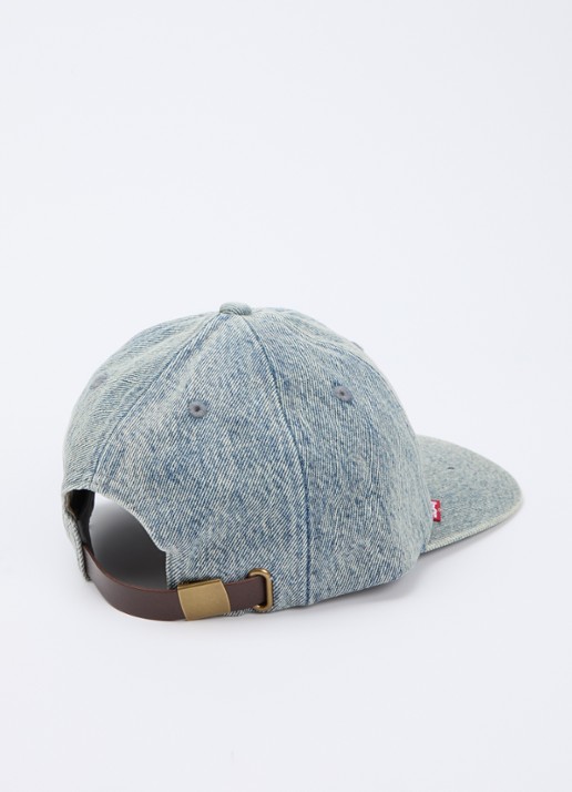 Levi's Relaxed Dad Heritage pet van denim met logo - achterkant 2 jeans