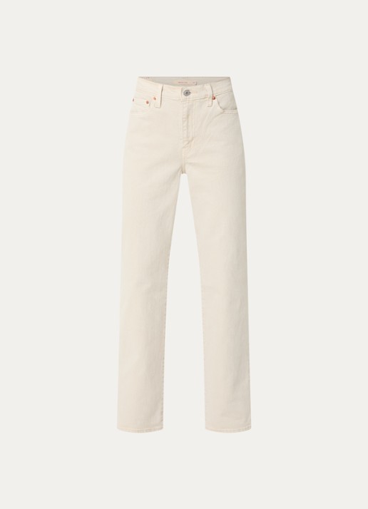 Levi's Ribcage high waist slim fit jeans met gekleurde wassing