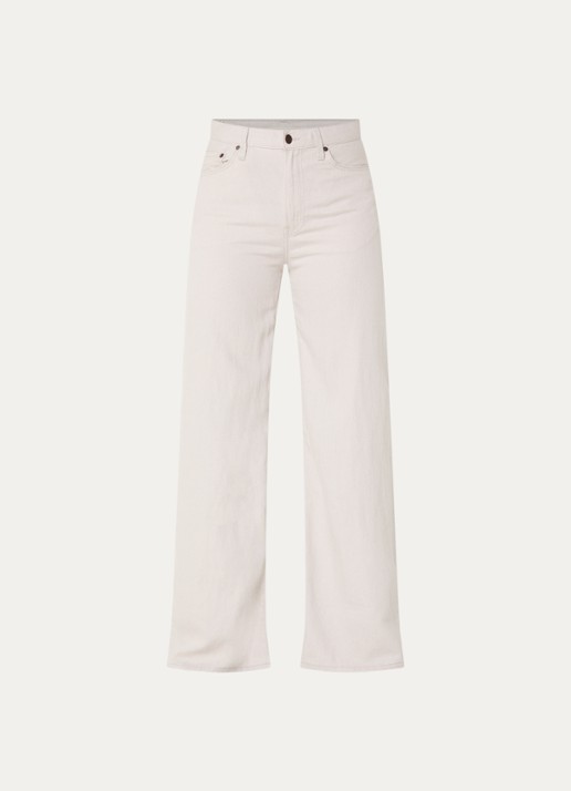 Levi's Ribcage high waist wide leg jeans in linnenblend