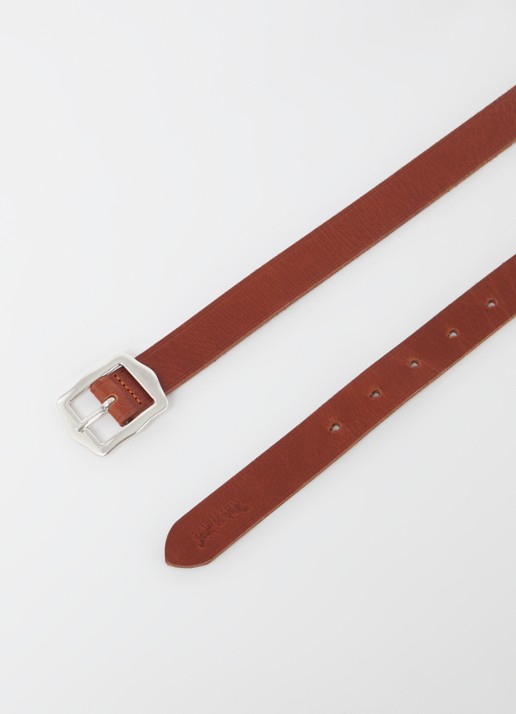 Levi's Riem van leer - voorkant 2 oranjebruin