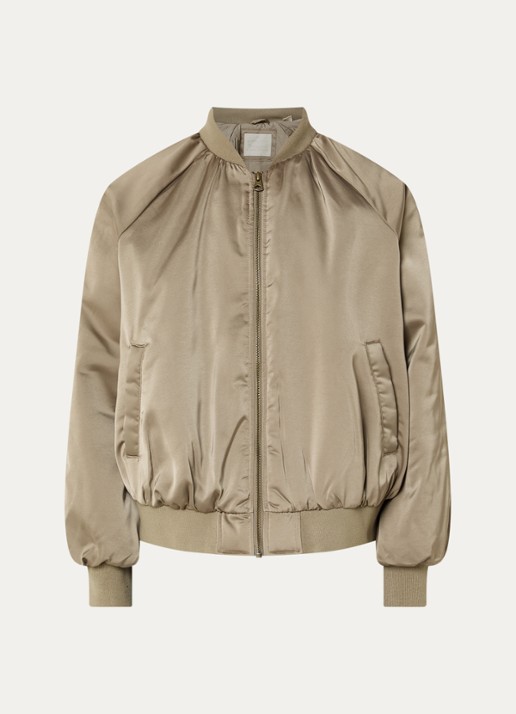 Levi's Ruth bomberjack met steekzakken - voorkant 3 bruin