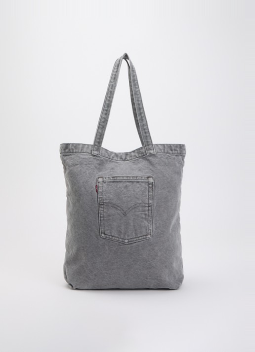 Levi's Shopper van denim   - voorkant 5 grijs