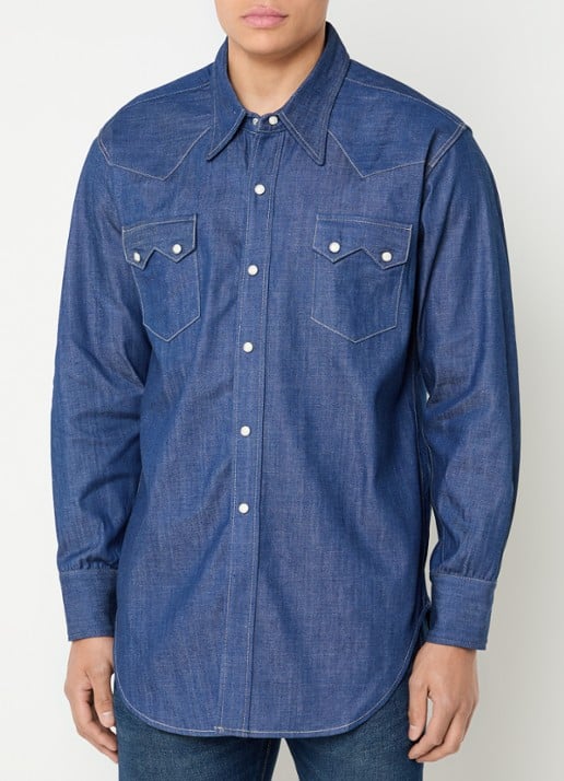 Levi's Shorthorn Sawtooth overhemd van denim