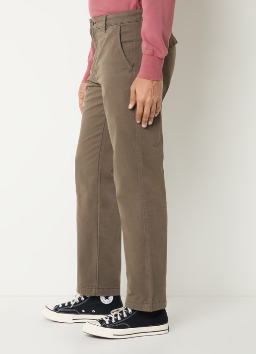 Levi's Slim fit chino met steekzakken - detail 3 bruin