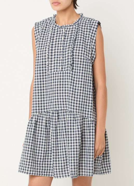 Levi's Solara mini blousejurk met ruitdessin