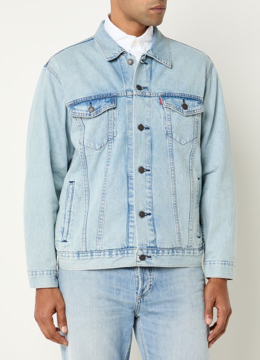 Levi's Spijkerjas met borst- en steekzakken  - detail 3 indigo
