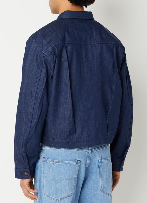 Levi's Spijkerjas met borstzak - achterkant indigo