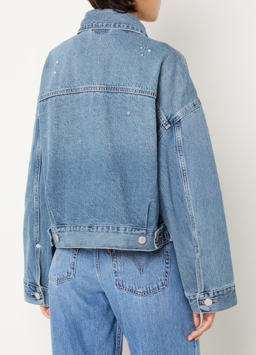 Levi's Spijkerjas met borstzakken - achterkant 2 indigo