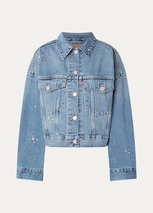 Levi's Spijkerjas met borstzakken - voorkant 3 indigo