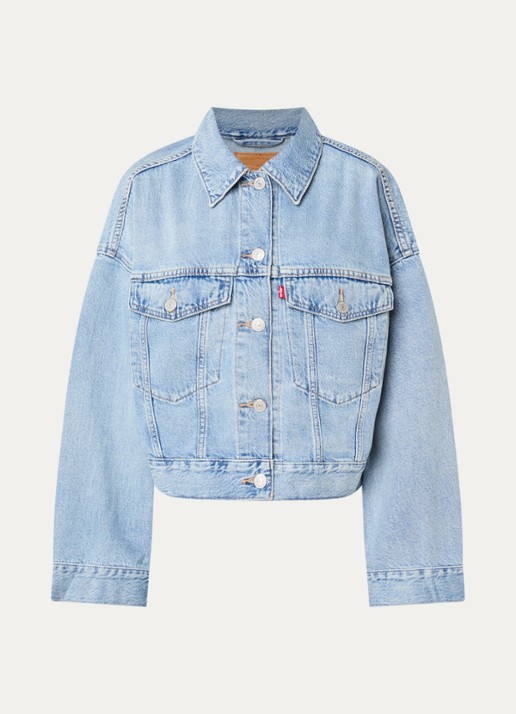 Levi's Spijkerjas met borstzakken - voorkant indigo