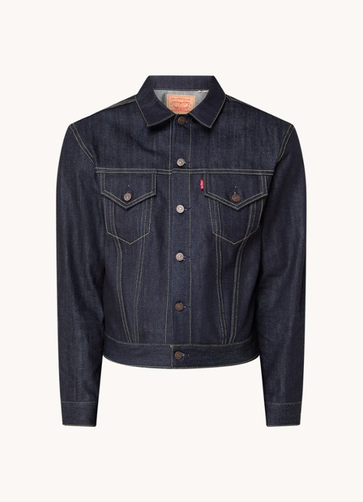 Levi's Spijkerjas met borstzakken - voorkant 2 indigo