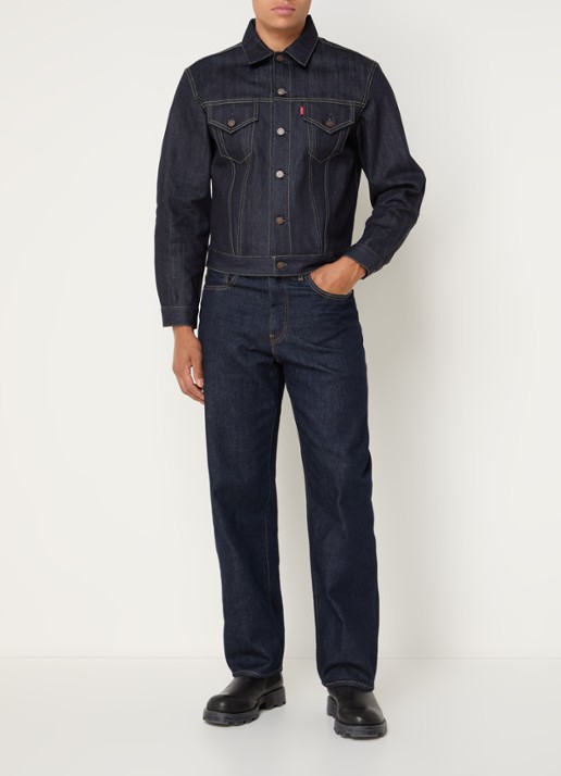 Levi's Spijkerjas met borstzakken - voorkant 3 indigo
