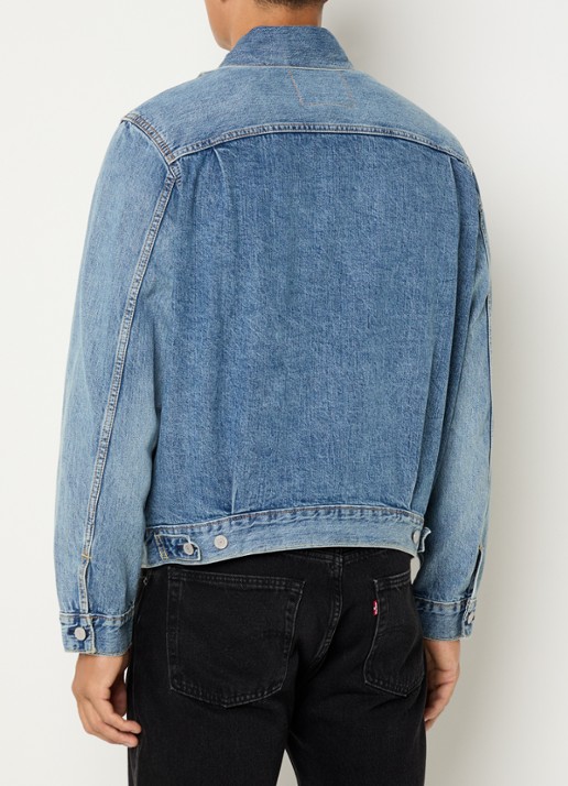 Levi's Spijkerjas met borstzakken - achterkant 3 indigo