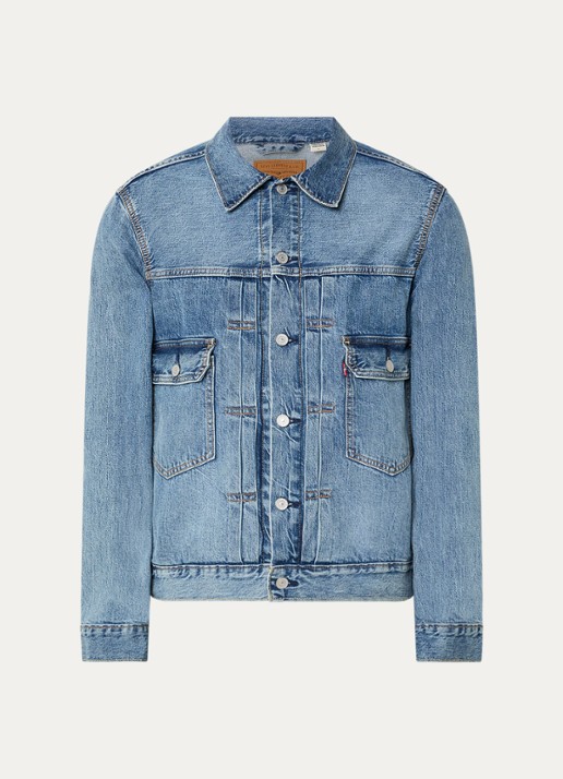 Levi's Spijkerjas met borstzakken - voorkant indigo