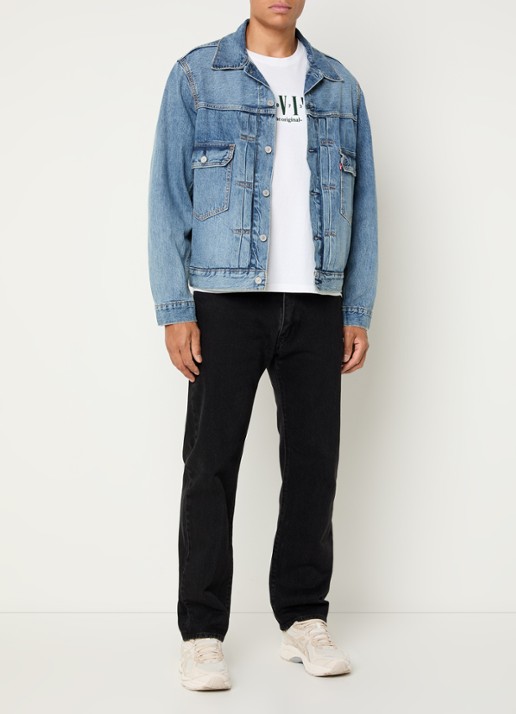 Levi's Spijkerjas met borstzakken - voorkant 2 indigo