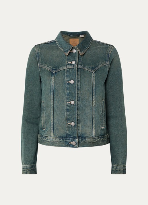 Levi's Spijkerjas met steekzakken - voorkant 2 indigo