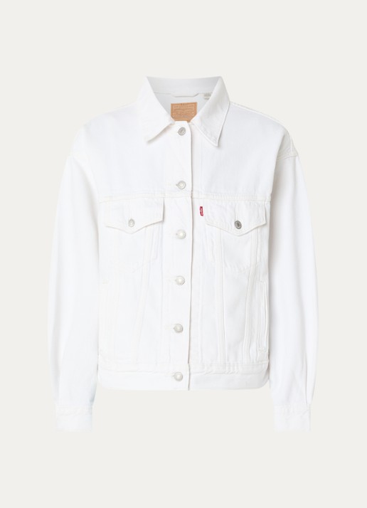Levi's Spijkerjas met steekzakken - voorkant 3 gebroken wit