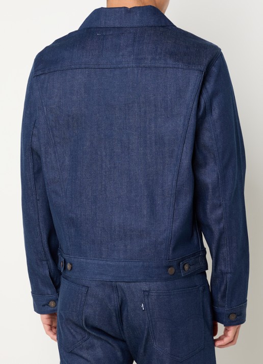 Levi's Spijkerjas met steekzakken - achterkant indigo