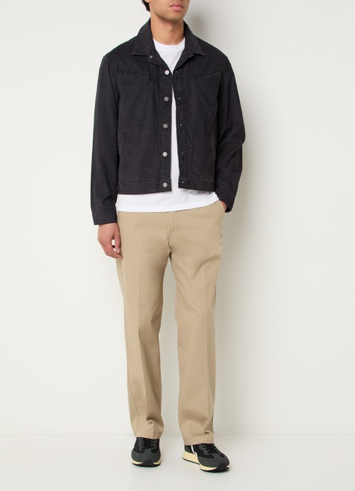 Levi's Spijkerjas met steekzakken - voorkant 4 zwart