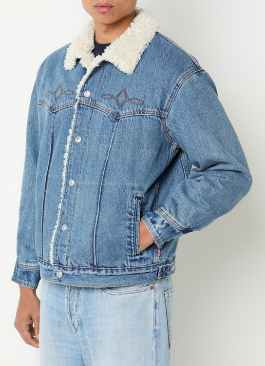 Levi's Spijkerjas met teddy voering en steekzakken