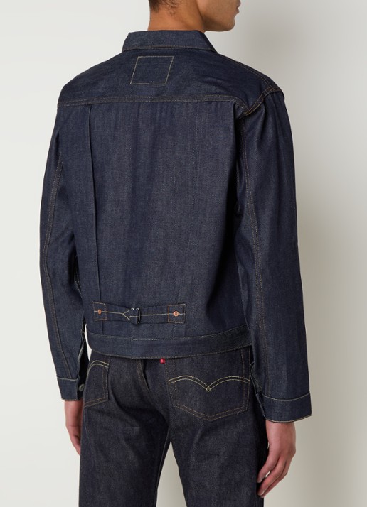 Levi's Spijkerjas van  katoen met borstzak  - achterkant 3 indigo