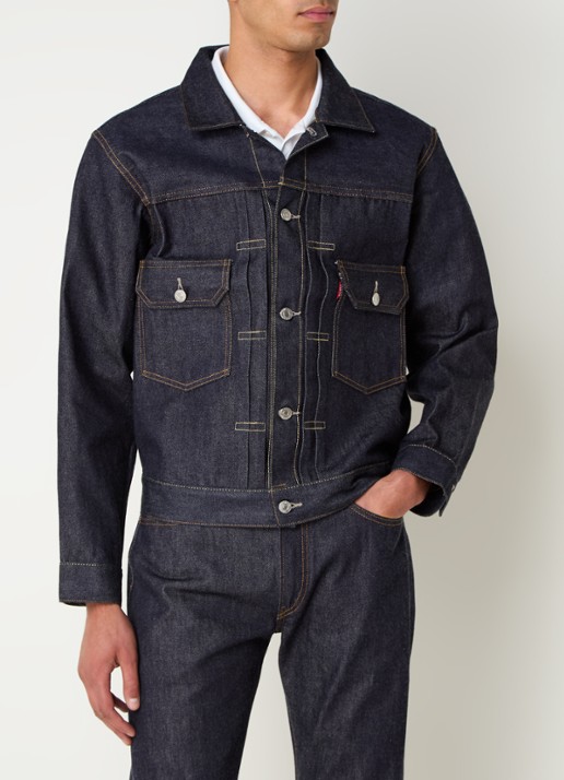 Levi's Spijkerjas van  katoen met klepzakken
