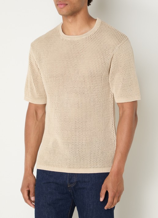 Levi's Stinson T-shirt met opengewerkt dessin