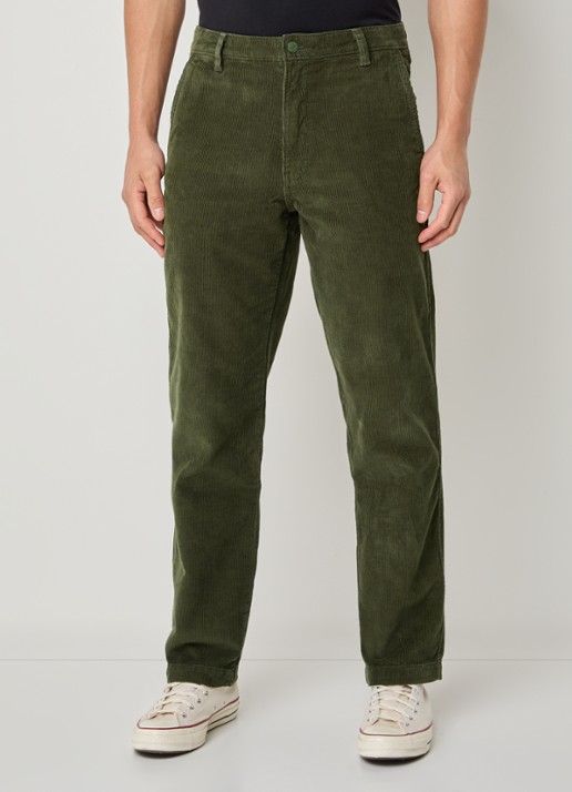 Levi's Straight fit broek van corduroy