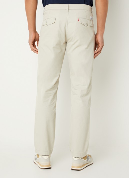 Levi's Straight fit chino met steekzakken - achterkant 3 ivoor